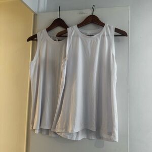 2 NWOT Kyodan Elegant White Tank Tops - Sitting in a bin so selling